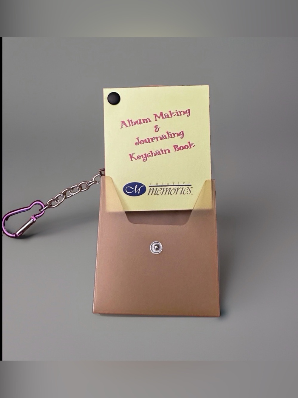 Creative Memories Album Making and Journaling Keychain Book